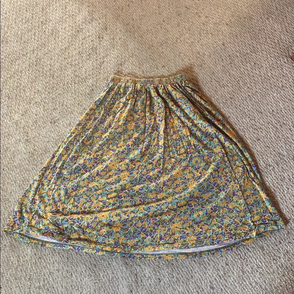 Vintage L.L. Bean maxi skirt